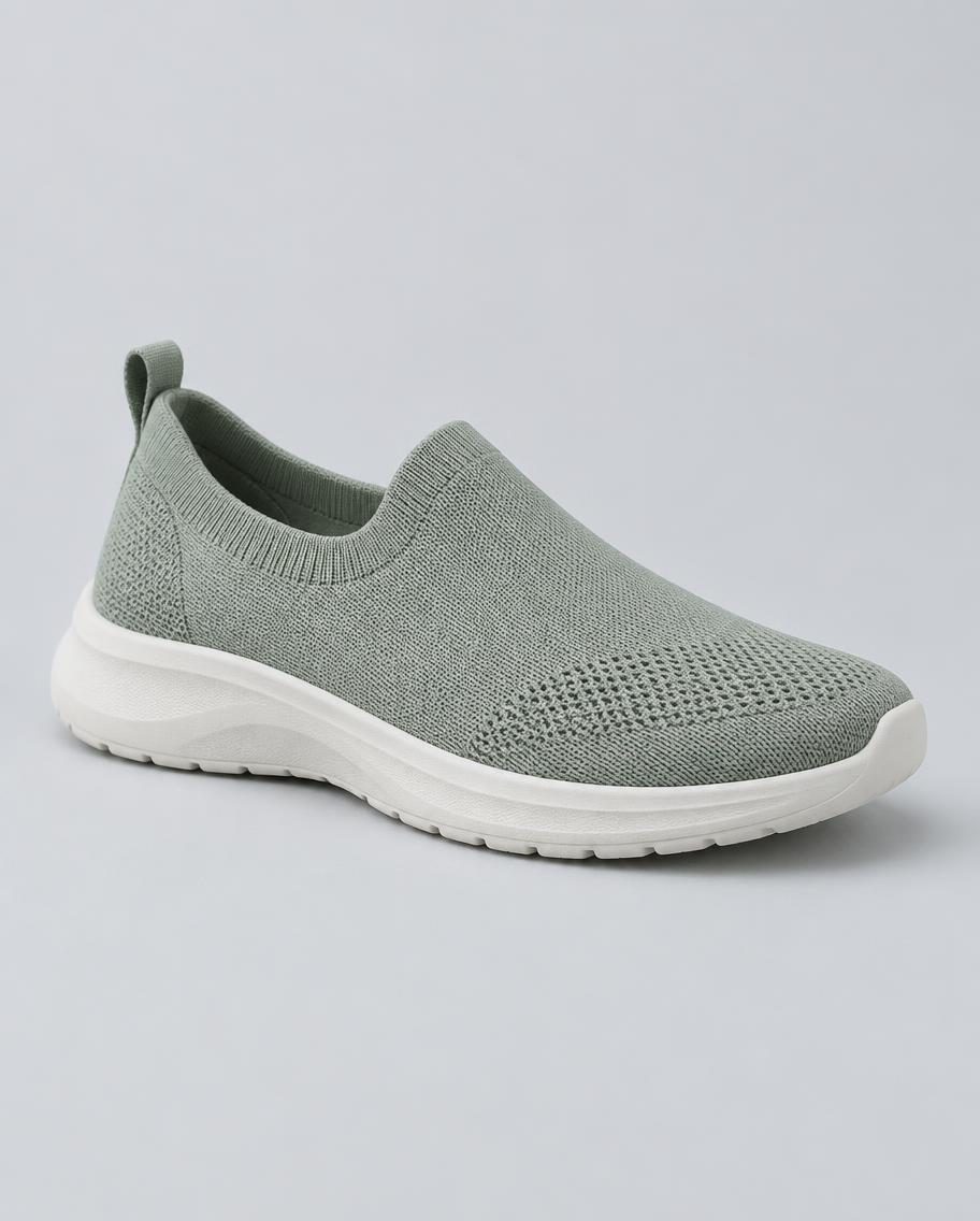 Illustrative concept photograph for Kizik Hands-free shoes; not the actual product