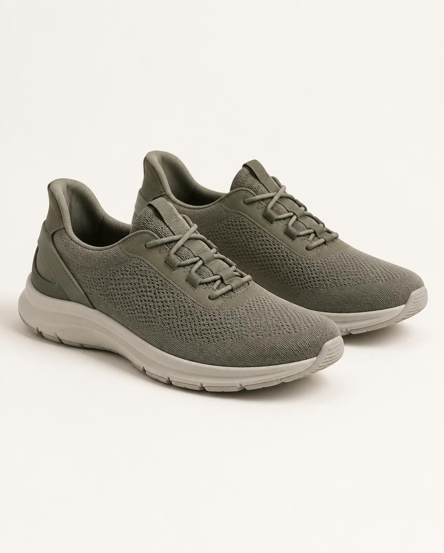 Illustrative concept photograph for Skechers Hands Free Slip-ins; not the actual product